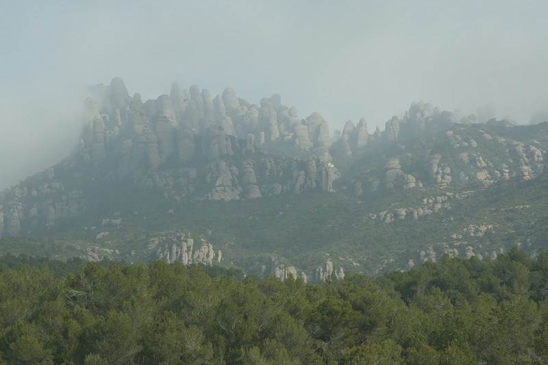 Гора Монсеррат, Испания