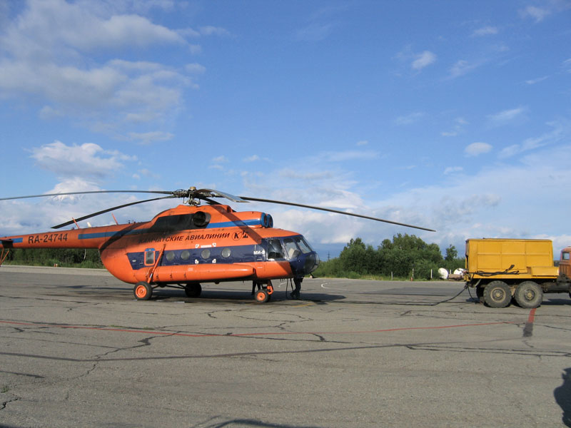 Вертодром в Елизово