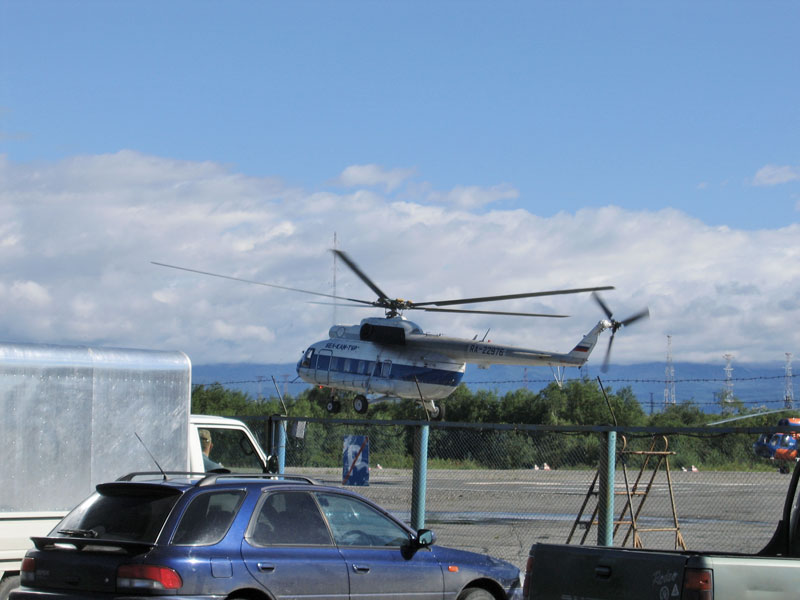 Вертодром в Елизово