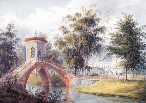 Крестовый мост на Крестовом канале в Царском Селе