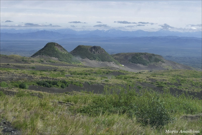Побочные конуса Козельского вулкана, Камчатка