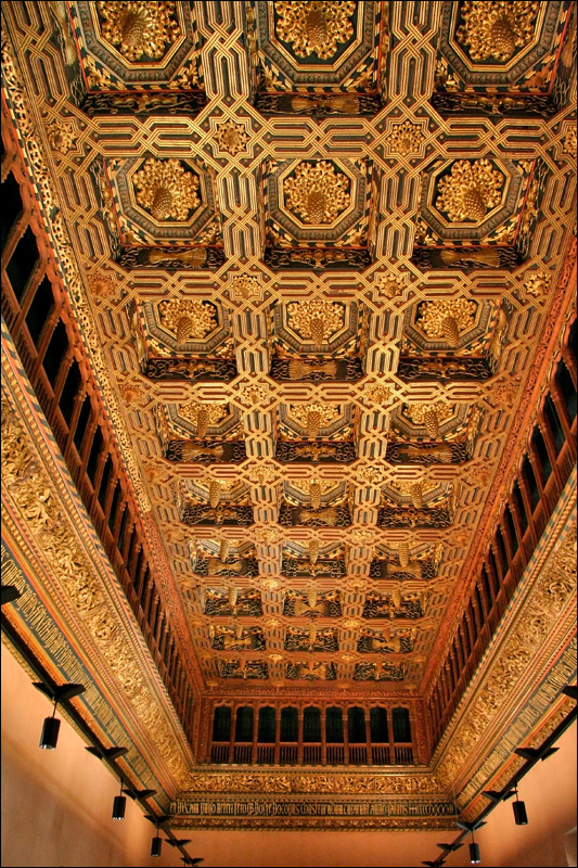Дворец Альхаферия, потолок Тронного зала, Сарагоса