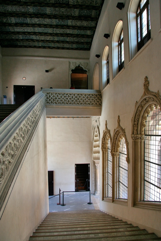 Дворец Альхаферия, лестница, Сарагоса