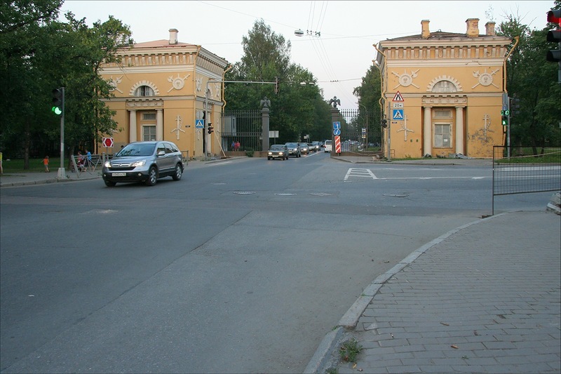 Московские (Фридентальские) ворота, Пушкин