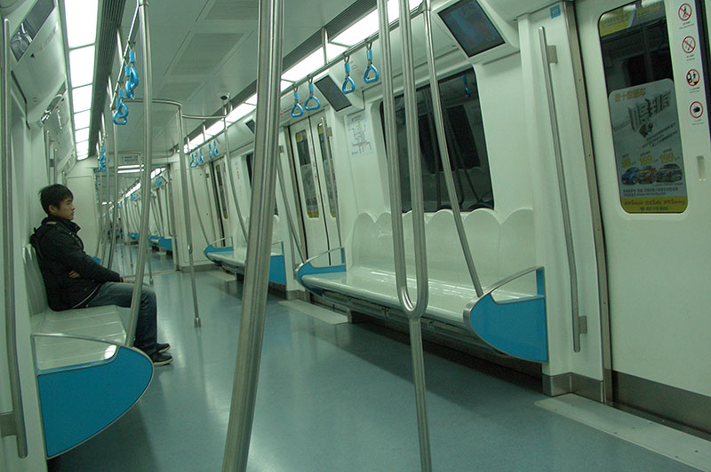 Вагон пекинского метро
