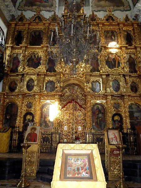 Иконостас Строгановской церкви
