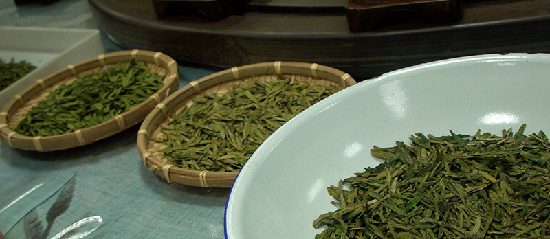 Многообразие видов чая Лунцзин