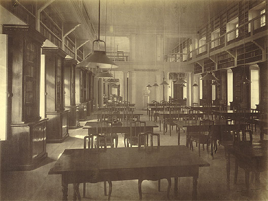 Читальный зал в доме Пашкова. 1880 г.