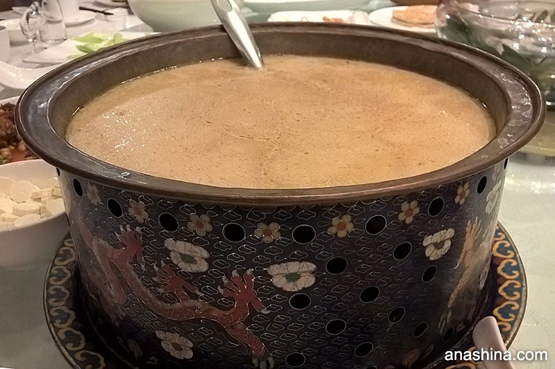 Монгольский молочный чай