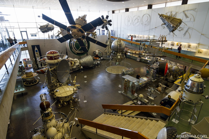  Зал ракетно-космической техники, музей космонавтики, Калуга