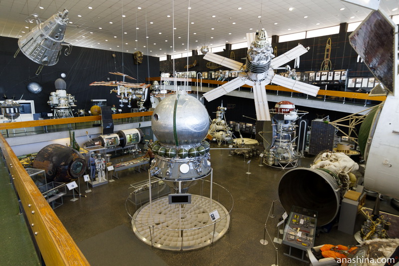 Зал ракетно-космической техники, Музей космонавтики, Калуга