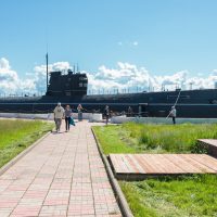 Подводная лодка Б-440 в Вытегре