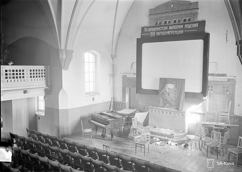 Кинотеатр в бывшей церкви, Терийоки