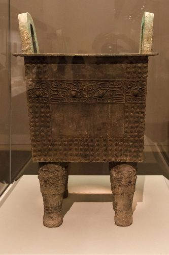 Тетрапод-дин, Ранняя Шан (XVI-XIV вв. до н.э.). Национальный музей Китая, Пекин