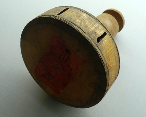 Старинный китайский диаболо с одним диском