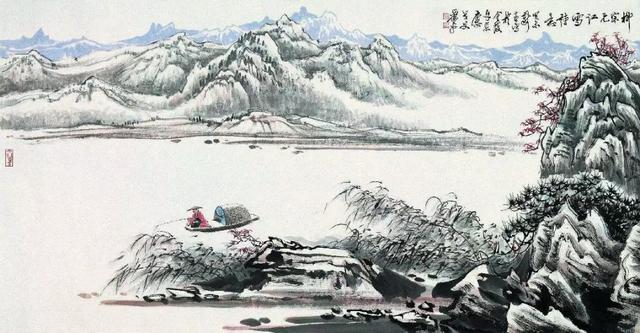 Лю Цзунъюань, Снег над рекой