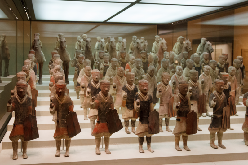 Янцзяваньская терракотовая армия. Коллекция Национального музея Китая, Пекин