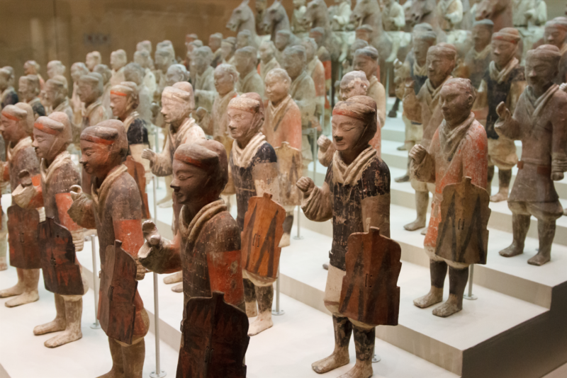 Янцзяваньская терракотовая армия. Коллекция Национального музея Китая, Пекин