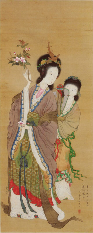 Ян-гуйфэй, работа Такаку Айгая, 1821 год 